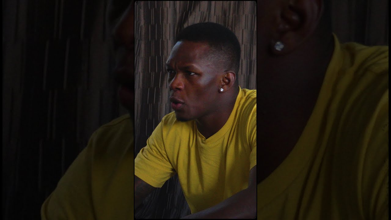 ?? Israel Adesanya Supporting Kamaru Usman During UFC 268 ?? #Shorts
